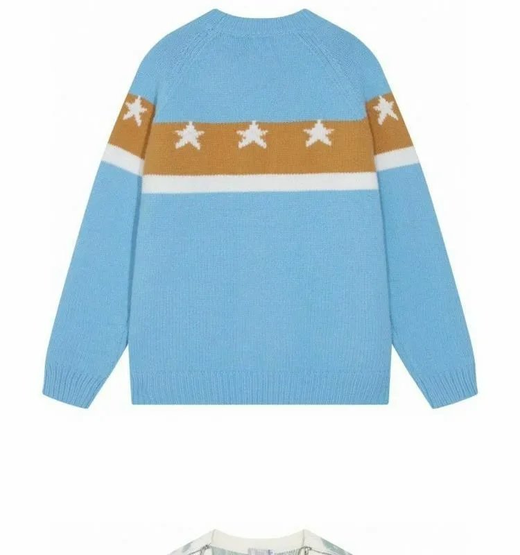 Amiri 3D Logo Knit Sweater White Red - 26