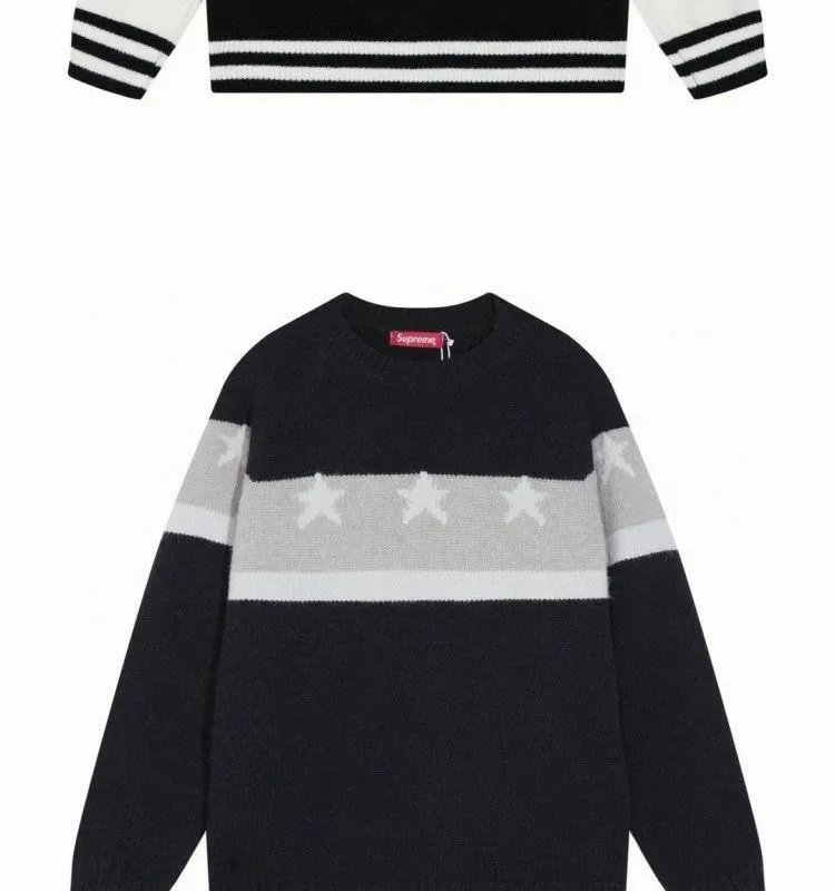 Amiri 3D Logo Knit Sweater White Red - 21
