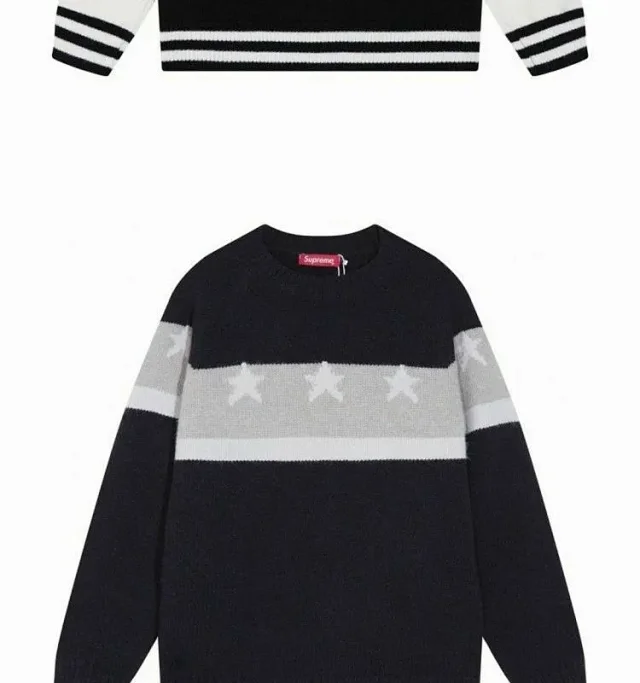 Supreme Knitwear Crewneck Logo Knit Sweater product detail image 20