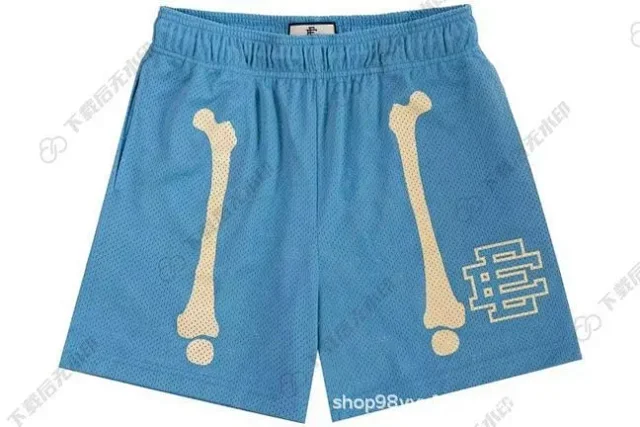 Eric Emanuel Shorts EE monogram mesh basketball product detail image 12