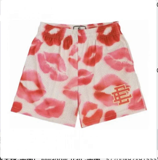 Eric Emanuel Shorts EE monogram mesh basketball product detail image 18