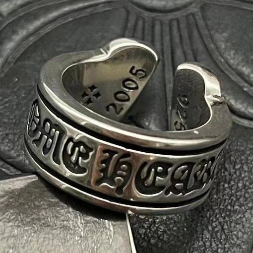 Chrome Hearts Jewelry Gothic Engraved Rings — CJ058