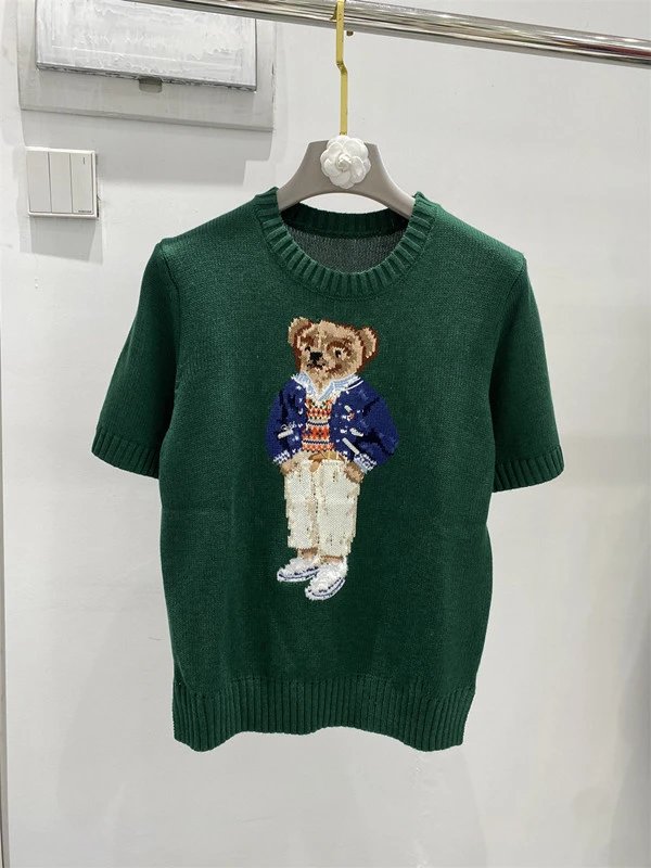 Short-Sleeve Green Bear