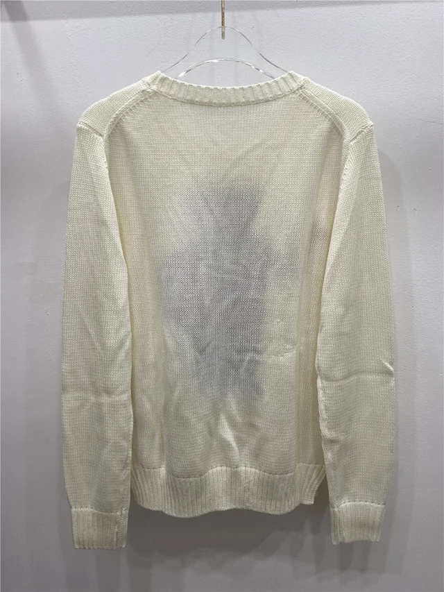 Polo Ralph Lauren Knitwear Crewneck knit sweater with bear or flag motif product detail image 59