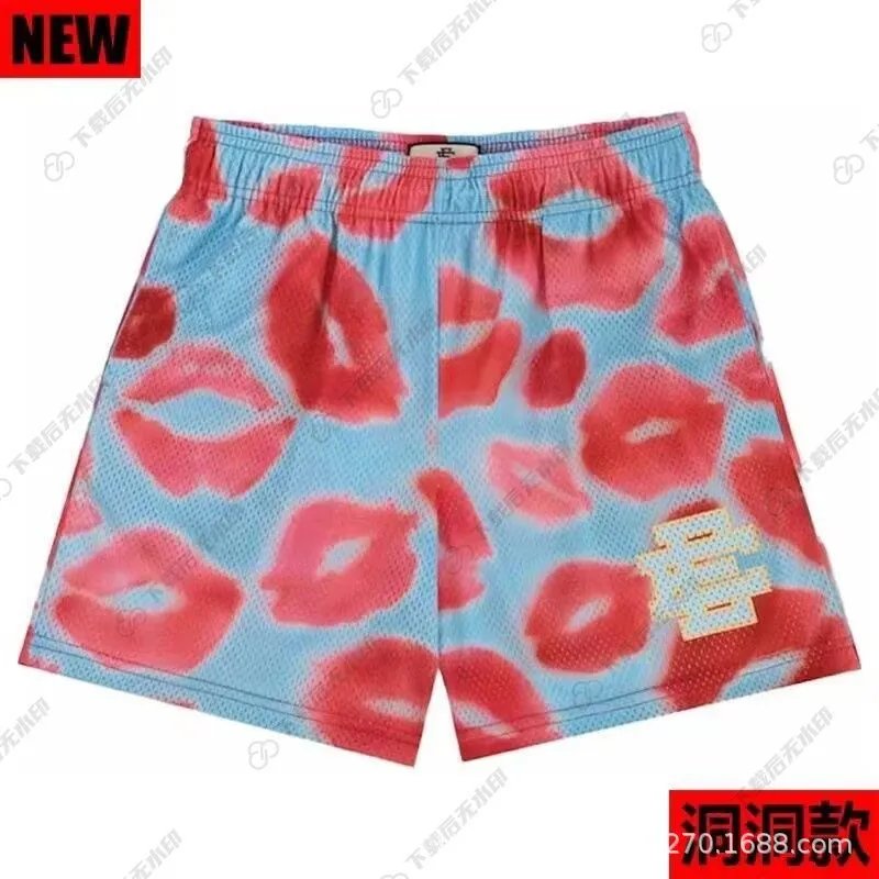 Eric Emanuel Shorts EE monogram mesh basketball — ODK-VBC977