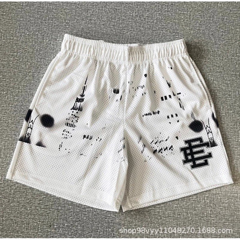 Eric Emanuel Shorts EE monogram mesh basketball — OHDK02-6