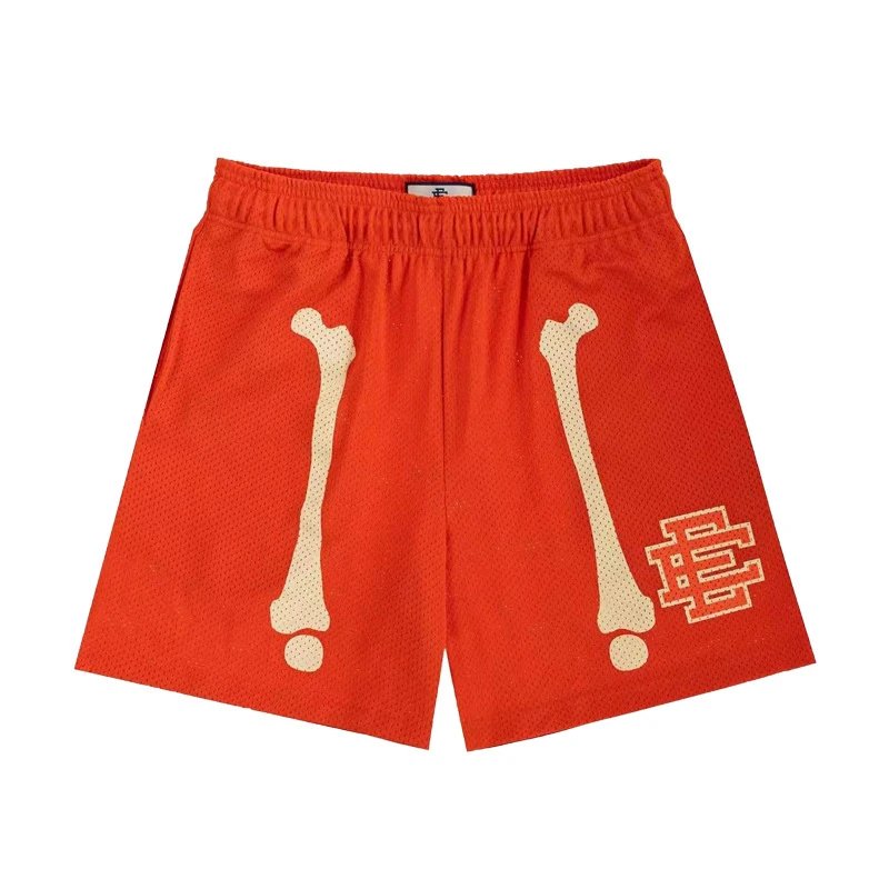 Eric Emanuel Shorts EE monogram mesh basketball — ODK-HSGF3JS