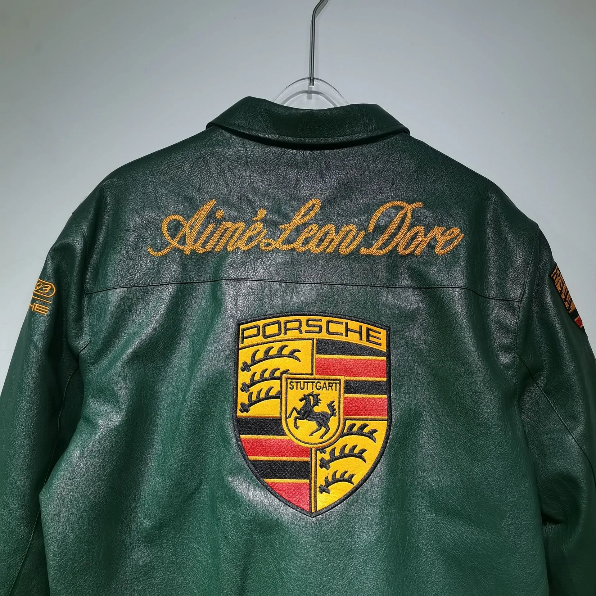 Porsche Green Leathe