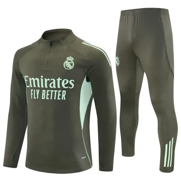 Real Madrid Training Set Black Purple White Activewear - 6