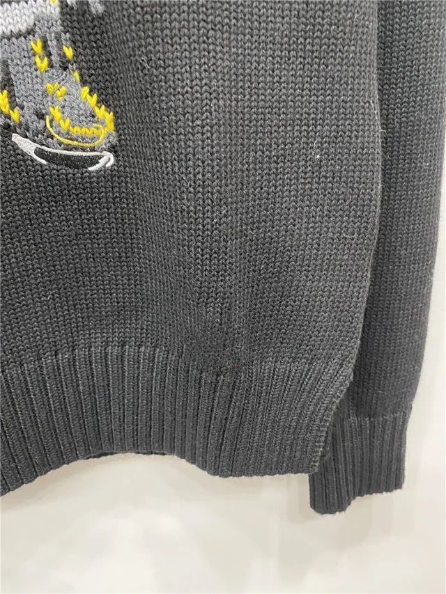 Polo Ralph Lauren Knitwear Crewneck knit sweater with bear or flag motif product detail image 64
