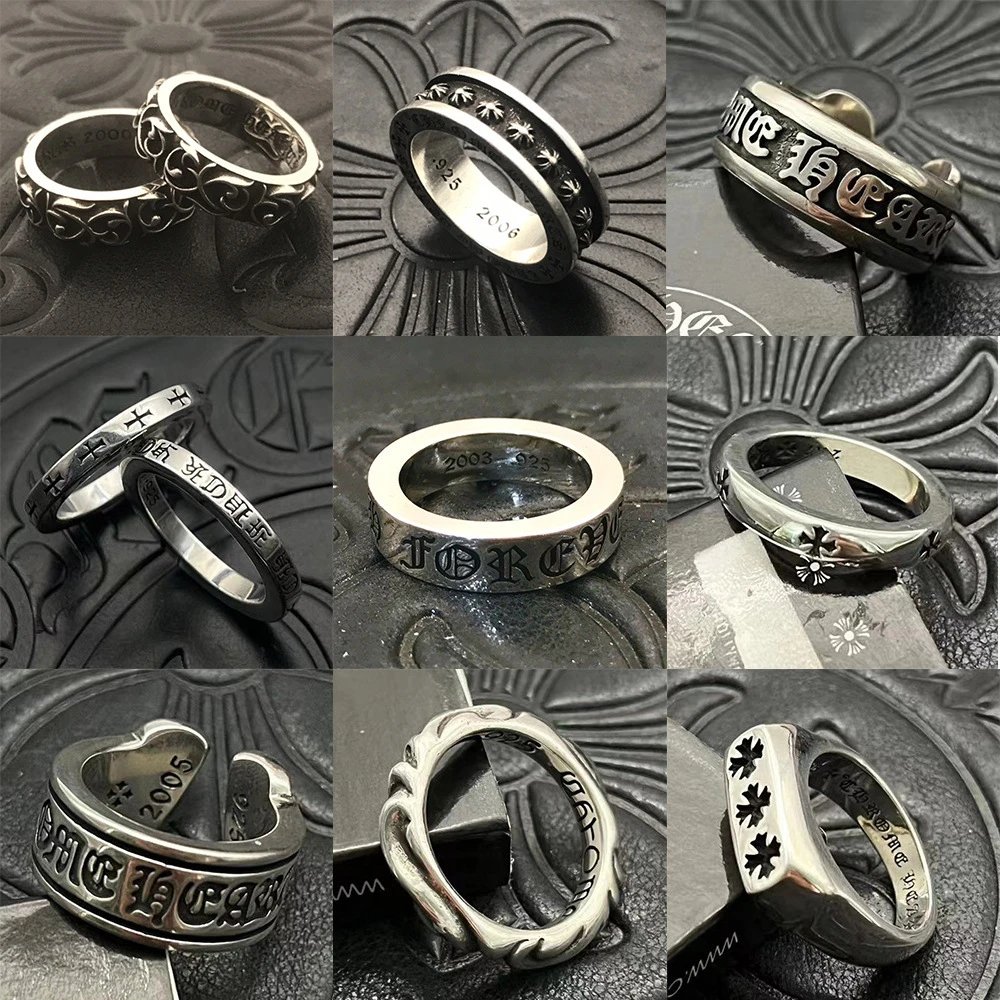 Chrome Hearts Jewelry Gothic Engraved Rings image 1