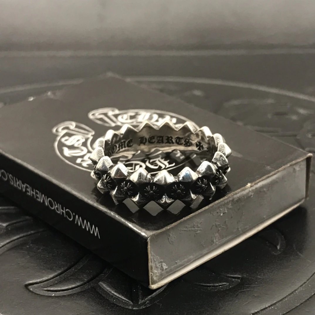 Chrome Hearts Jewelry Gothic Engraved Rings image 4