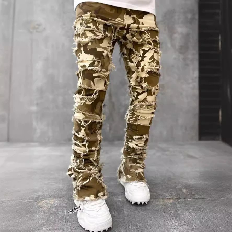 High quality fashionable versatile jeans 1215 5