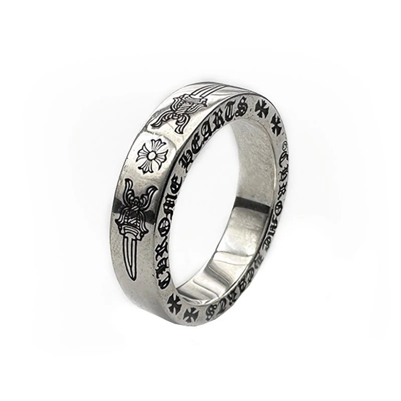 Chrome Hearts Jewelry Gothic Engraved Rings image 5