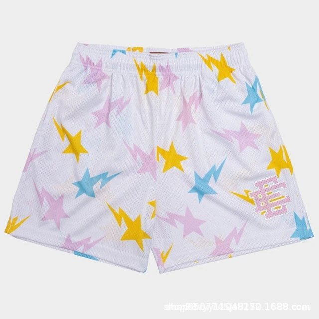 Eric Emanuel Shorts EE monogram mesh basketball — ODK-XD46GB