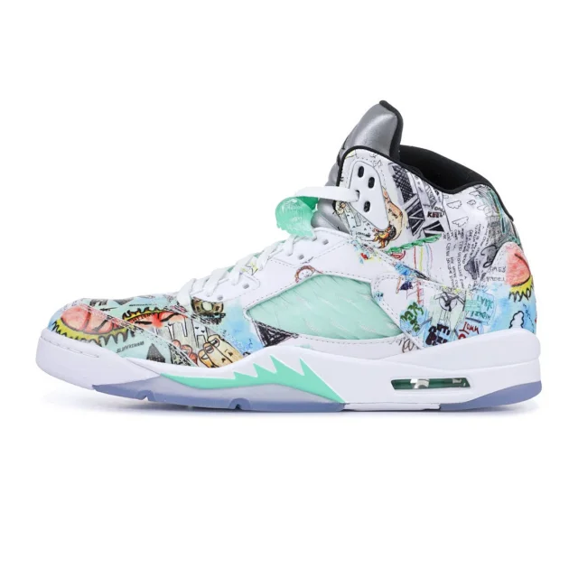 Unbranded Sneakers High-Top Mesh Panel with Shark-Tooth Midsole product detail image 4