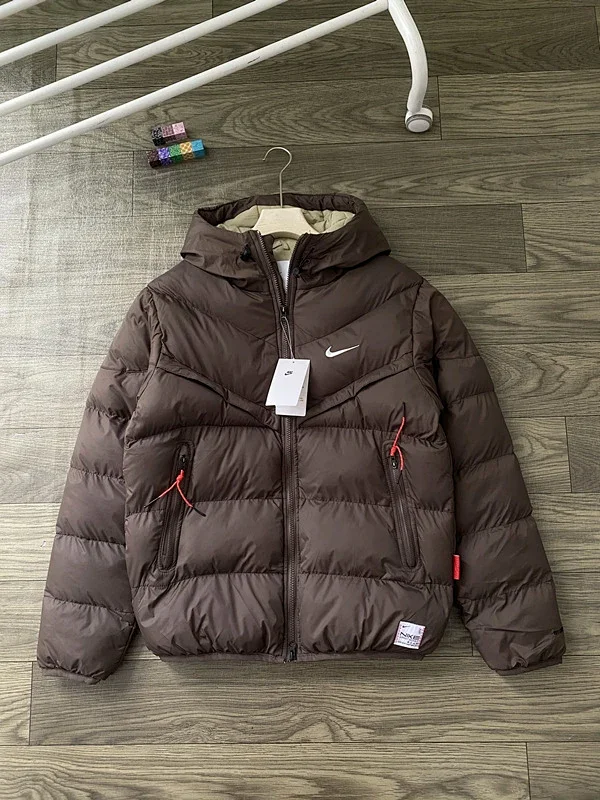 Nike Down Jackets Hooded puffer product detail image 4