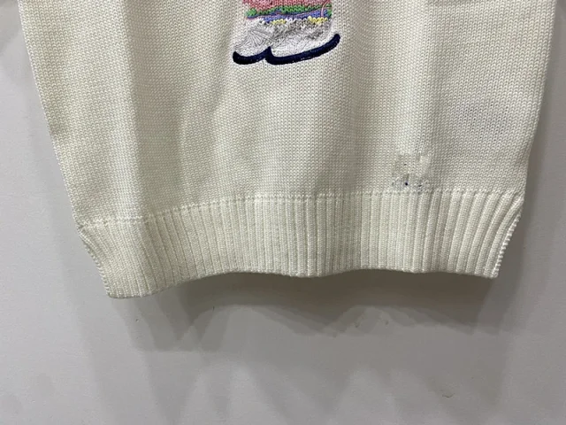 Polo Ralph Lauren Knitwear Crewneck knit sweater with bear or flag motif product detail image 42