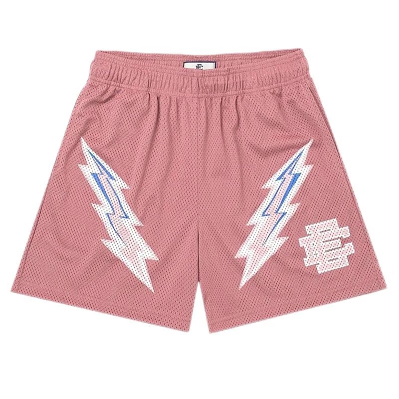Eric Emanuel Shorts EE monogram mesh basketball — yu0152—17