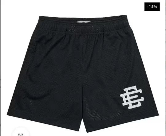 Eric Emanuel Shorts EE monogram mesh basketball — ODK-BLCKSDE