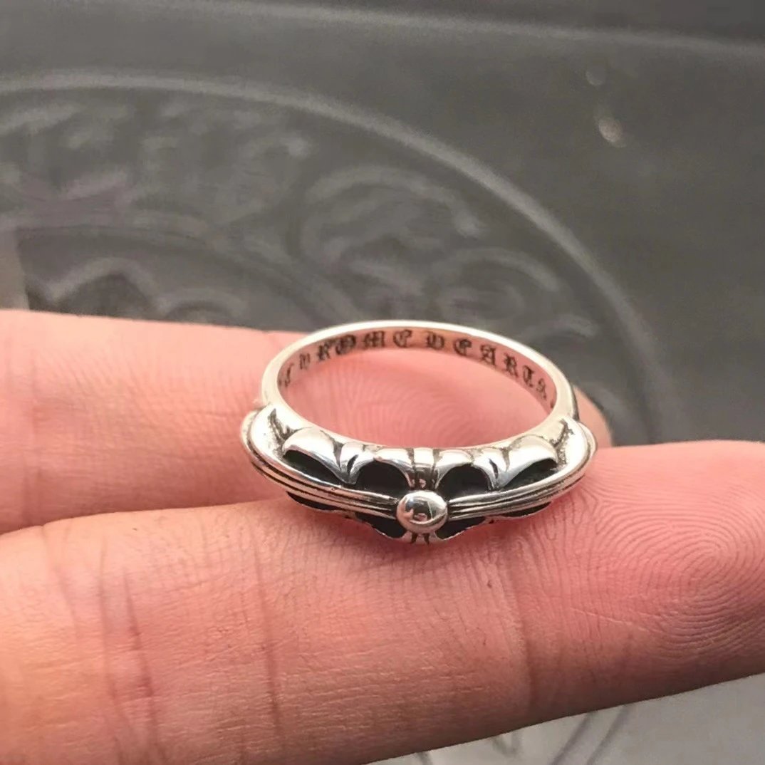 Chrome Hearts Jewelry Gothic Engraved Rings — CJ017