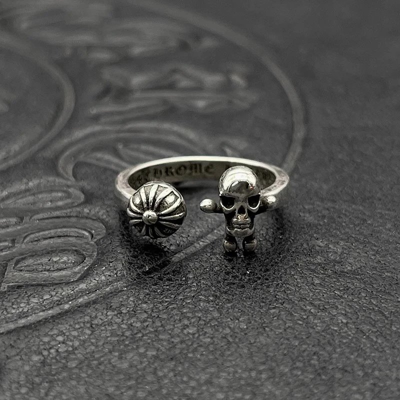 Chrome Hearts Jewelry Gothic Engraved Rings — CJ018