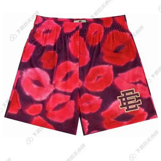 Eric Emanuel Shorts EE monogram mesh basketball product detail image 8