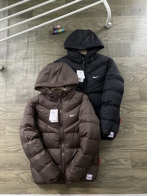 Nike Down Jackets Hooded puffer product detail image 2