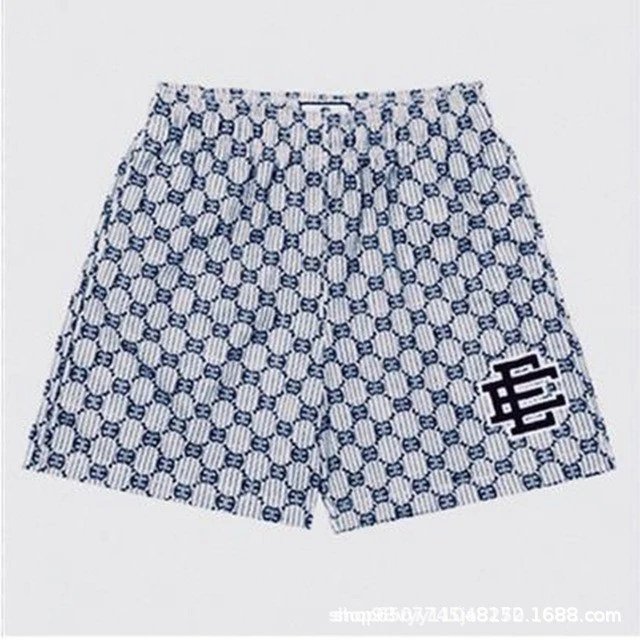Eric Emanuel Shorts EE monogram mesh basketball — ODK-Y6LAN403