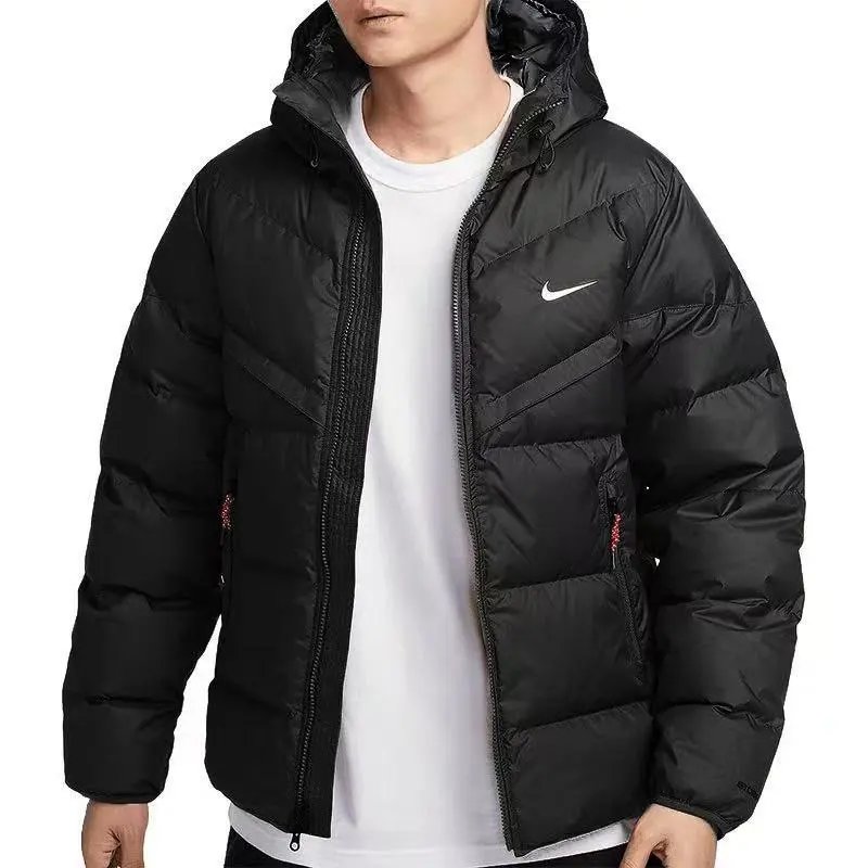 Fendi FF Logo Print Down Jacket Black - 8