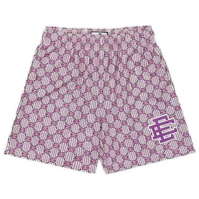 Eric Emanuel Shorts EE monogram mesh basketball product detail image 4
