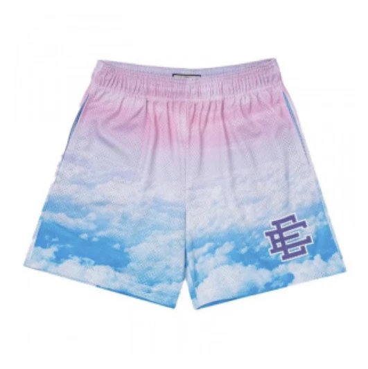 Eric Emanuel Shorts EE monogram mesh basketball — ODK-LGG26