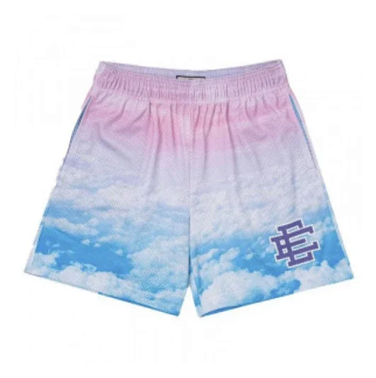 Eric Emanuel Shorts EE monogram mesh basketball product detail image 11