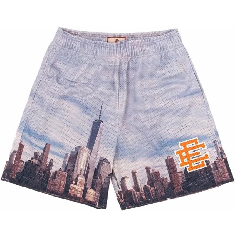 Eric Emanuel Shorts EE monogram mesh basketball image 9