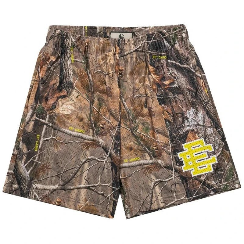 Eric Emanuel Shorts EE monogram mesh basketball — OHDK02-25