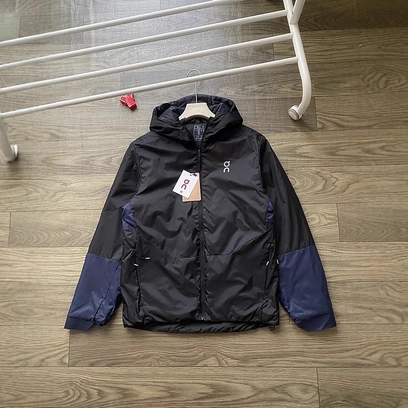 On Jackets Hooded colour-block zip jacket image 7
