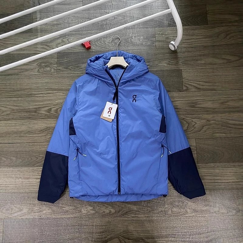 On Jackets Hooded colour-block zip jacket image 8