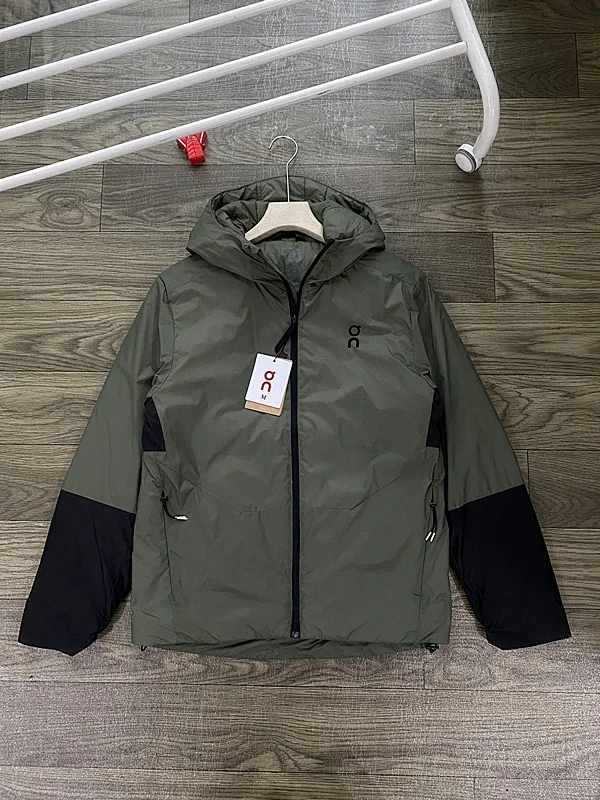 On Jackets Hooded colour-block zip jacket product detail image 5
