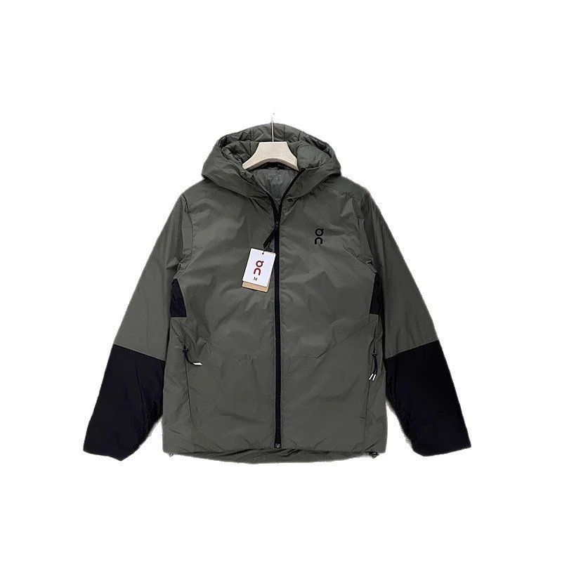 On Jackets Hooded colour-block zip jacket image 10