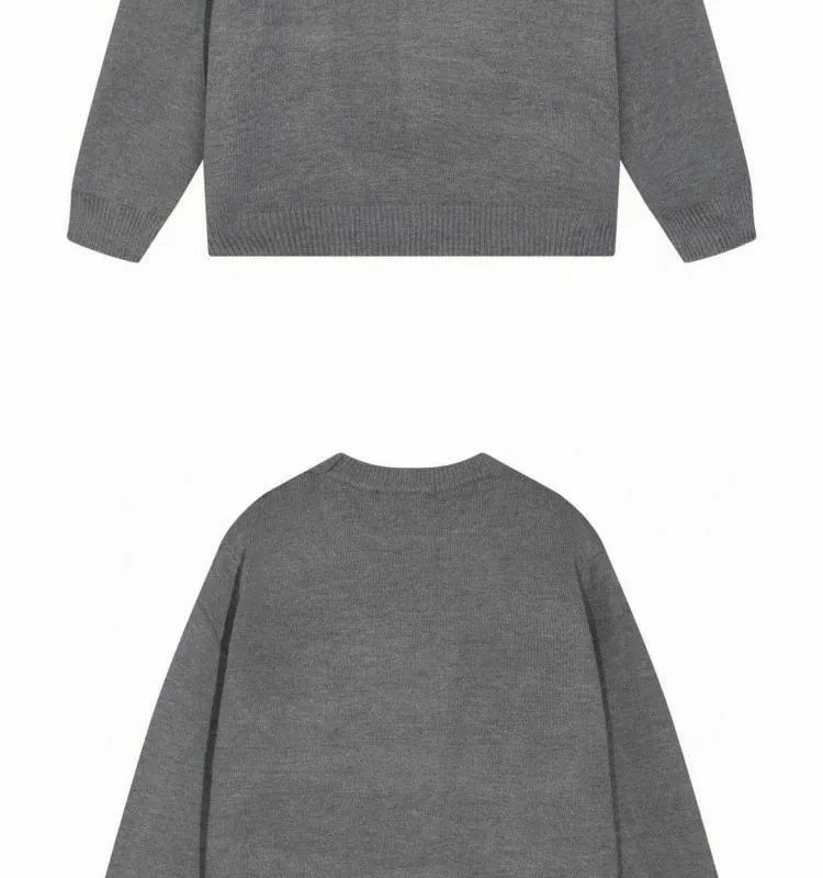 Amiri 3D Logo Knit Sweater White Red - 3