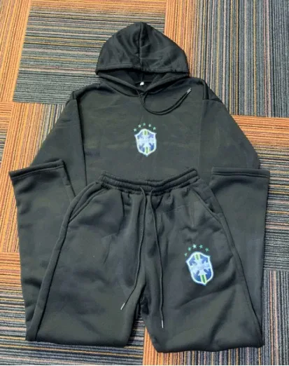 GRA Shield Logo Black Drawstring Shorts - 3