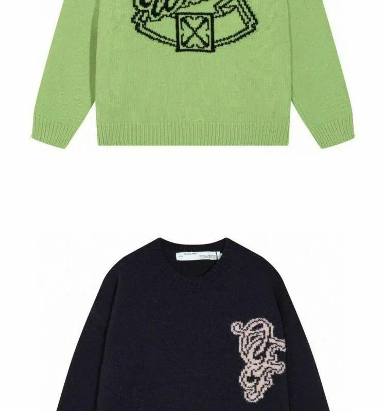 Amiri 3D Logo Knit Sweater White Red - 17