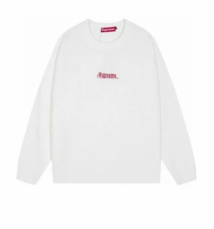 Amiri 3D Logo Knit Sweater White Red - 40