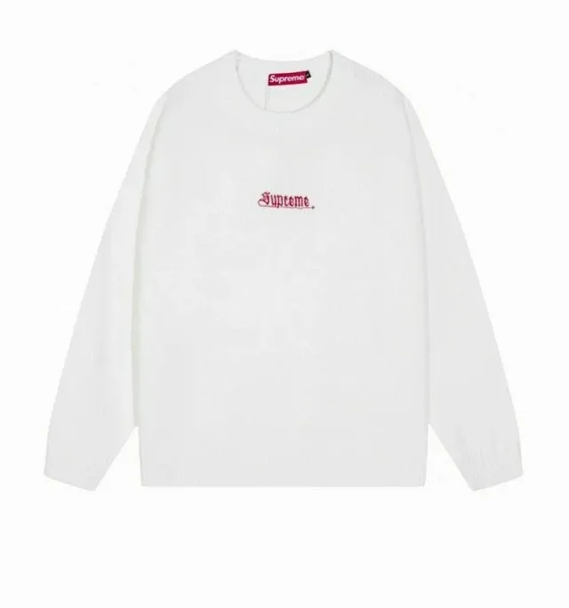 Supreme Knitwear Crewneck Logo Knit Sweater product detail image 39