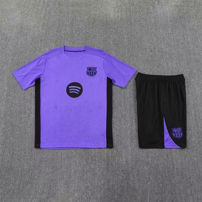 Nike Football Jerseys Jersey and Shorts Set — 2526 Barcelona dark purple (with original tag)