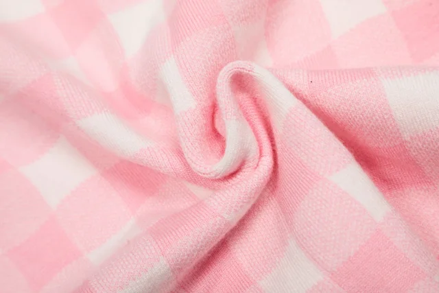 Polo Ralph Lauren Knitwear Short-sleeve gingham knit cardigan with embroidered pony logo product detail image 10