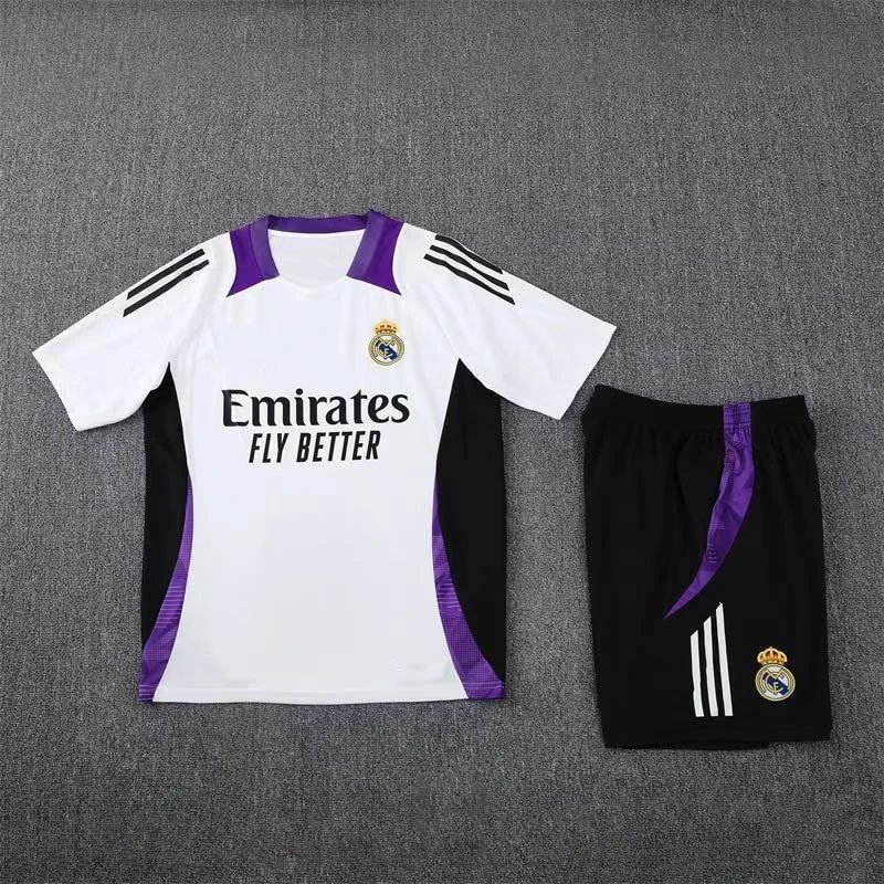 Nike Football Jerseys Jersey and Shorts Set — 2425 Real Madrid white with black (with original tag)