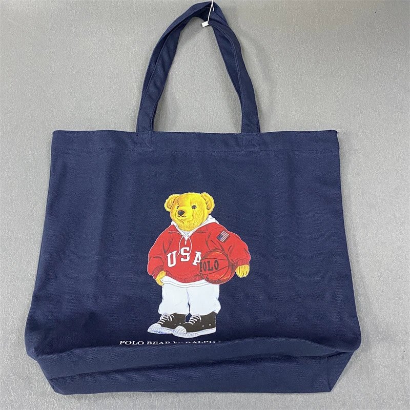 Polo Ralph Lauren Bear Golf Tote Bag Navy - 3