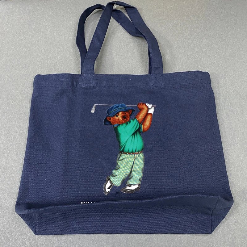 Polo Ralph Lauren Bear Golf Tote Bag Navy - 23
