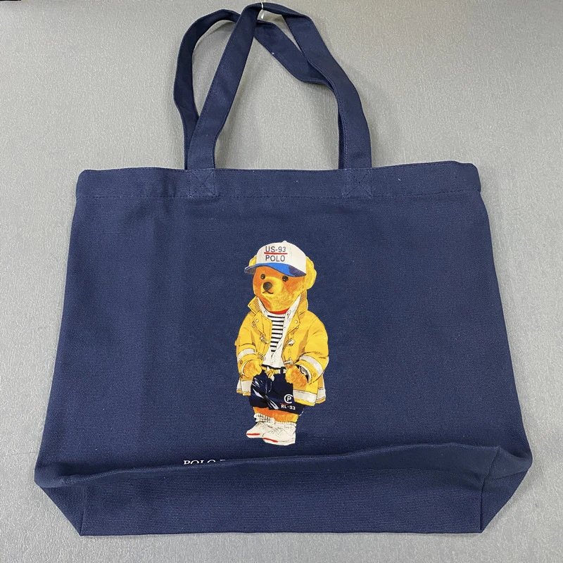 Polo Ralph Lauren Bear Golf Tote Bag Navy - 11